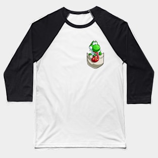 Pocket Dinosaur Baseball T-Shirt